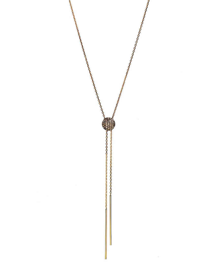 Small Cravate, Brown Diamonds