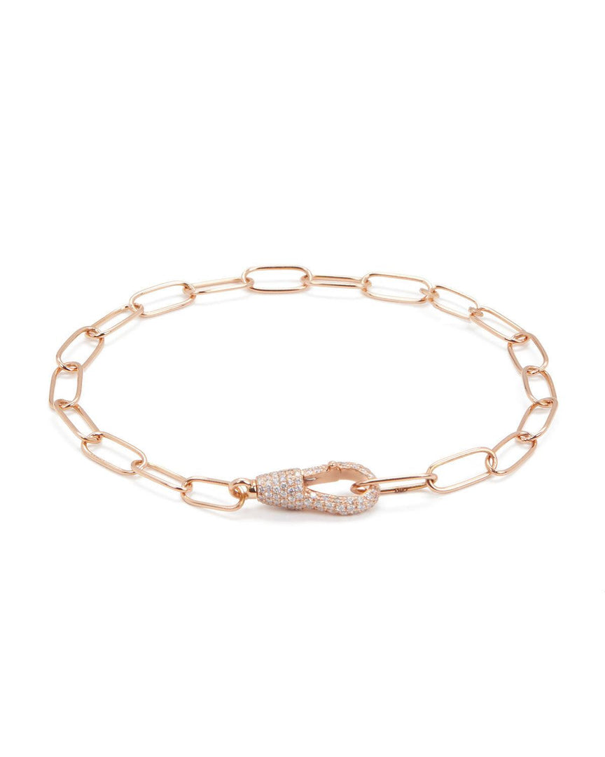 Small Diamond Hook Bracelet