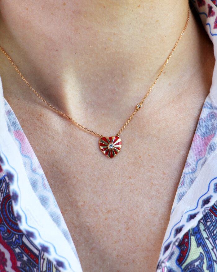 Small Mila Heart necklace