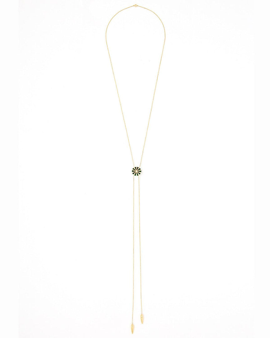 Mila Sun Cravate, Green Enamel