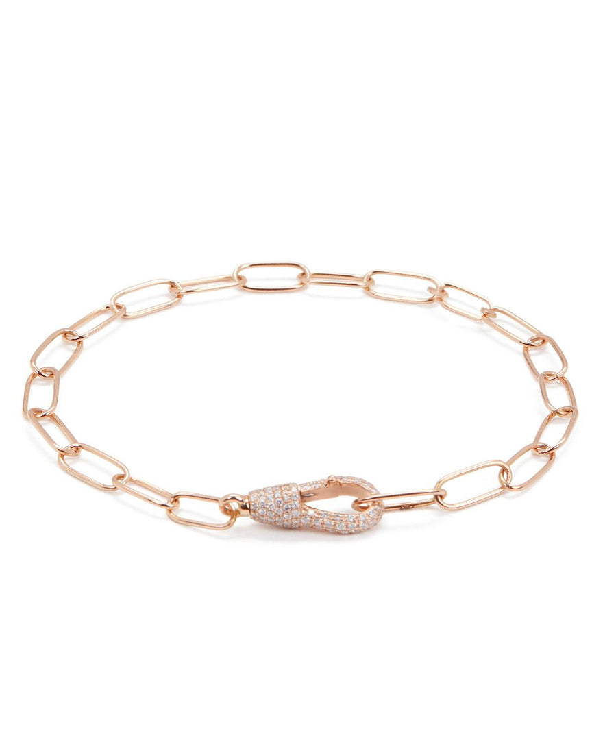 Small Diamond Hook Bracelet