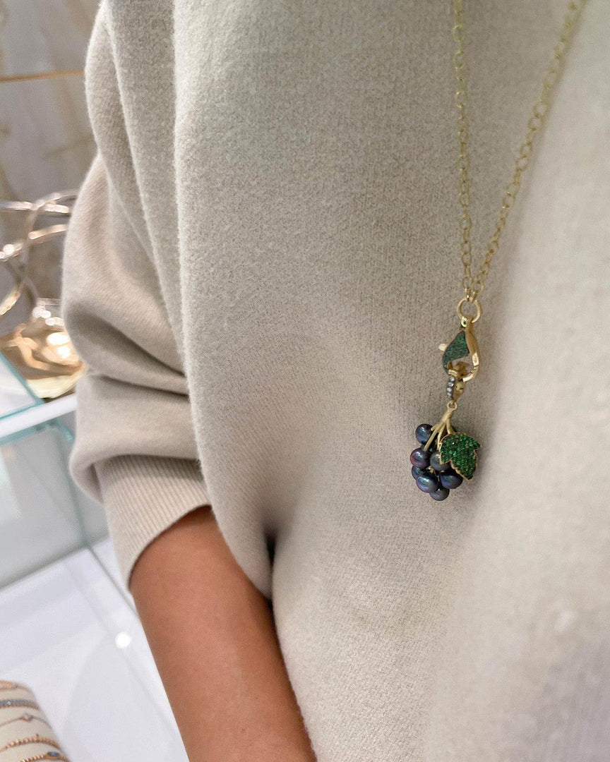 Tsavorite Hook Chain