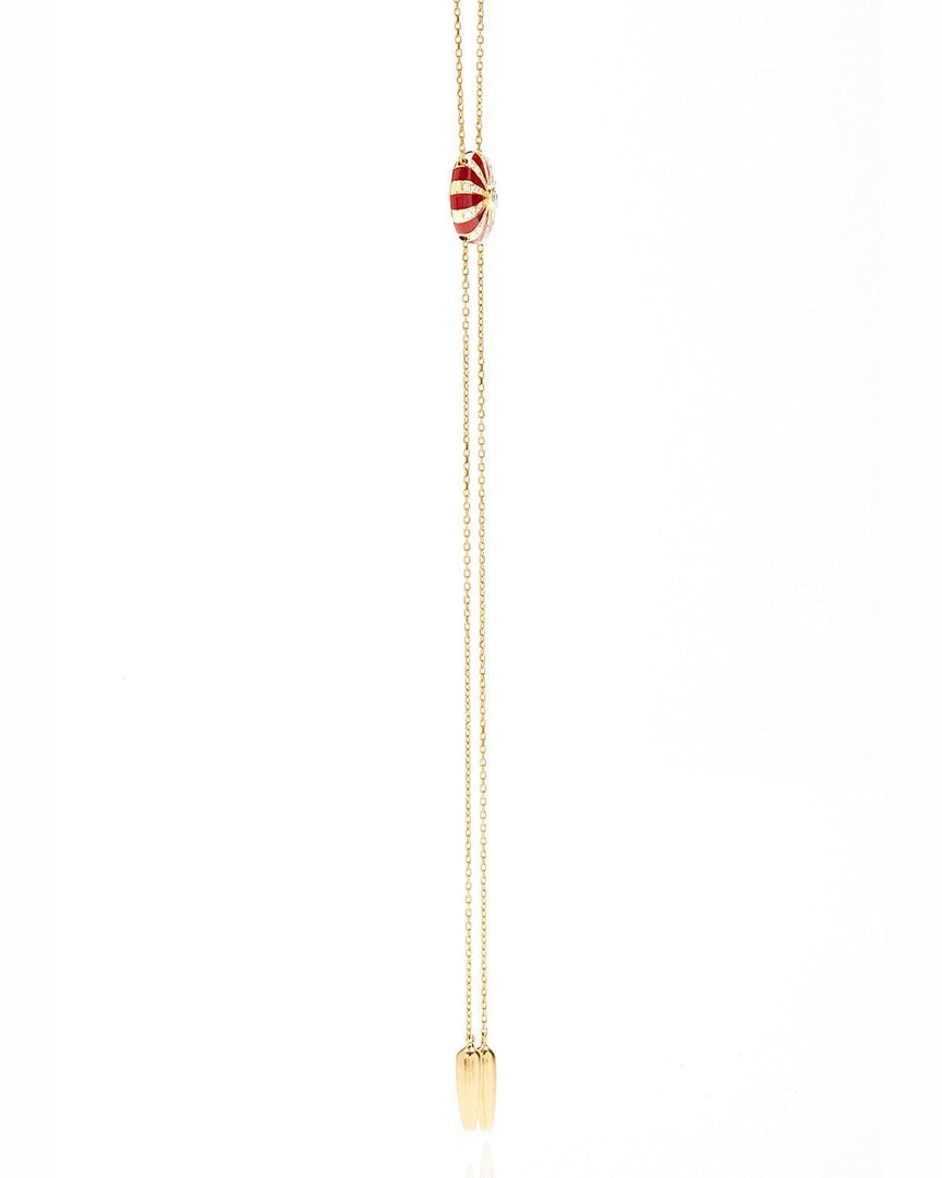 Mila Sun Cravate, Red Enamel