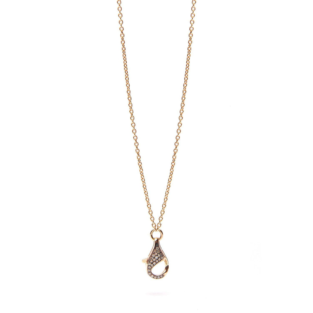 Brown Diamond Hook Chain