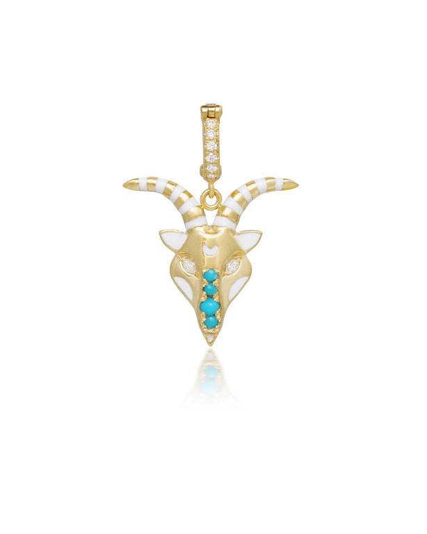 Capricorn Pendant - Yellow Gold