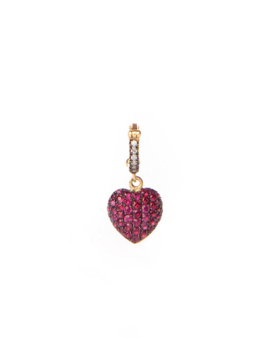 Ruby Heart Pendant