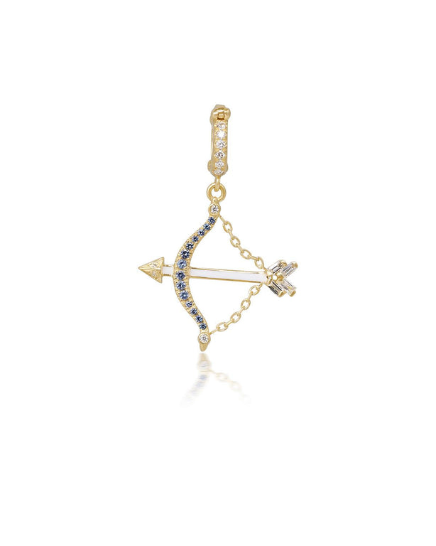 Sagittarius Pendant - Yellow Gold