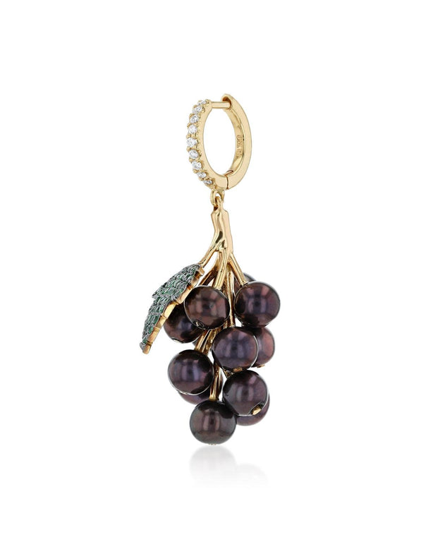Grape Single Earring