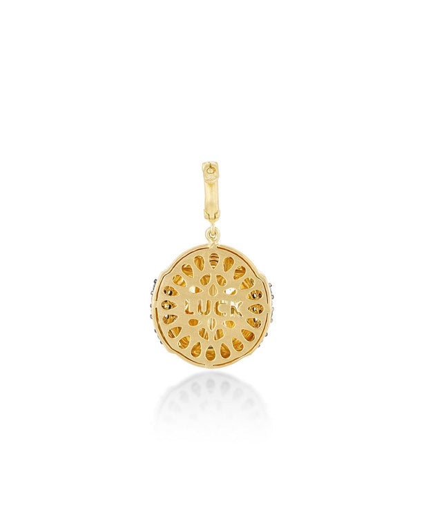 Ladybug Pendant - Yellow Gold