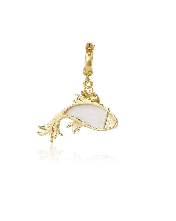 Pisces Pendant - Yellow Gold