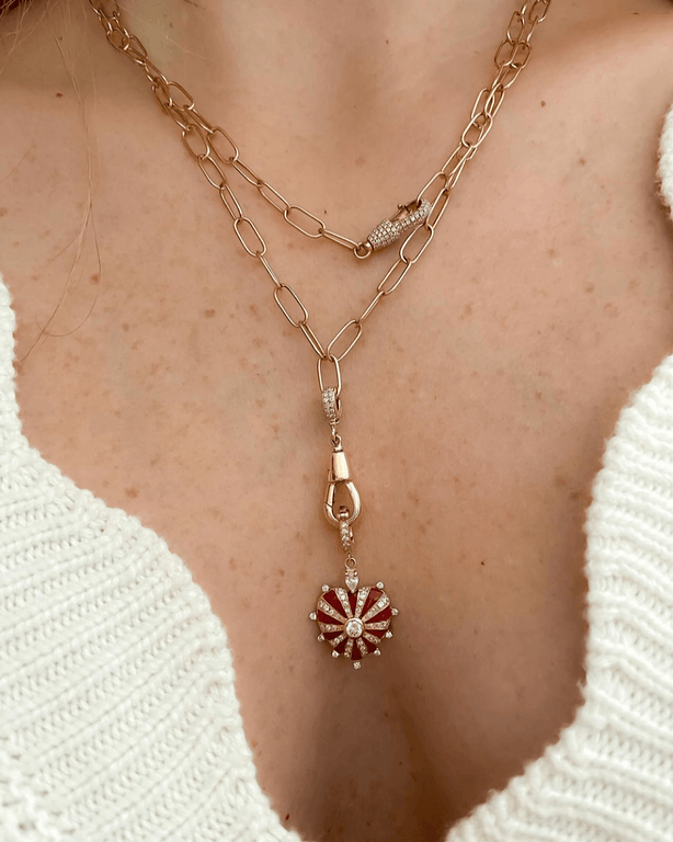 Small Hook Pendant Gold