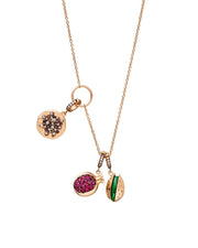 Small Pomegranate Pendant - Yellow Gold
