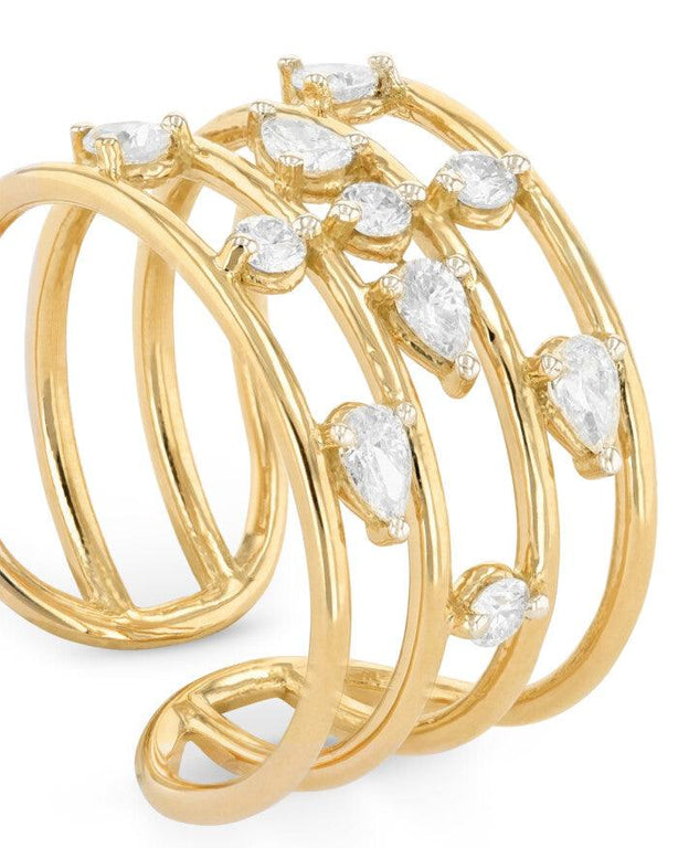 Light Pinky, Ring Size 1 - Yellow Gold