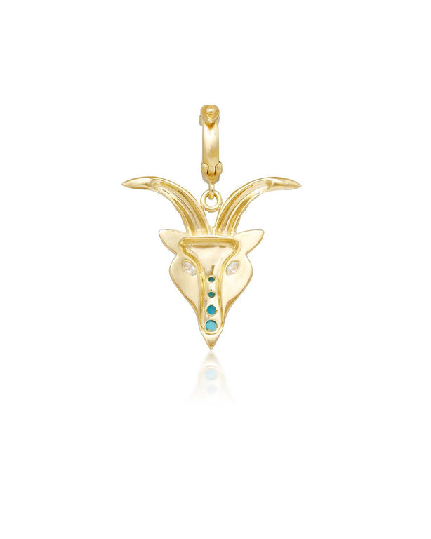 Capricorn Pendant - Yellow Gold