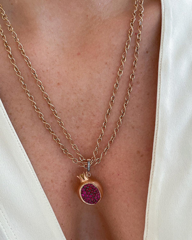 Large Pomegranate Pendant