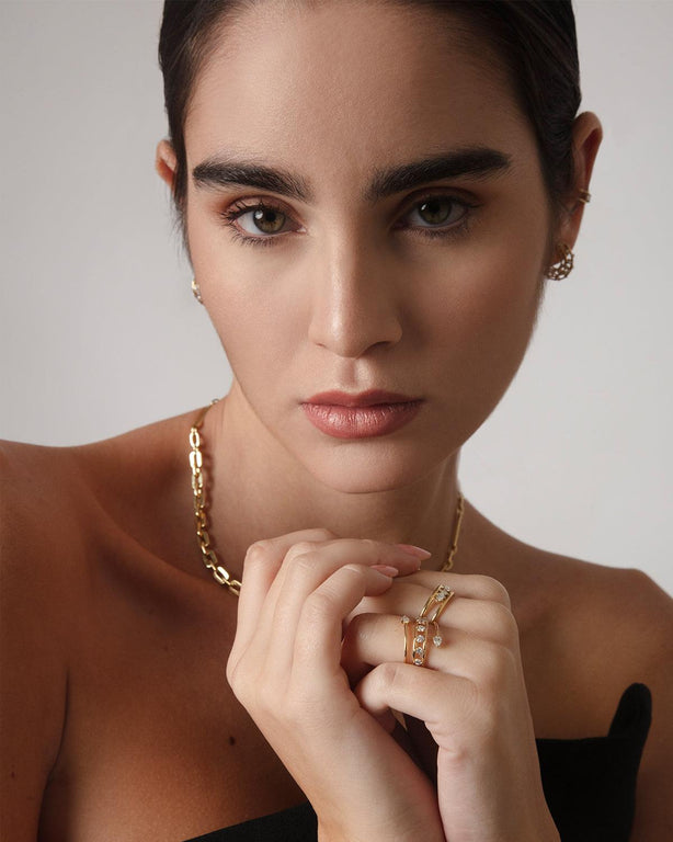 Twirl Ring - Yellow Gold