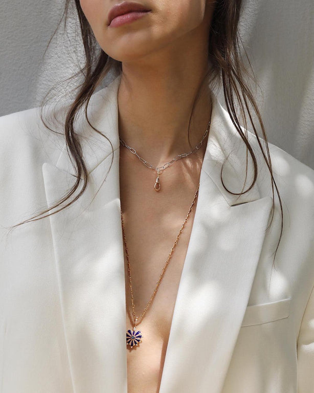 Small Hook Pendant Gold