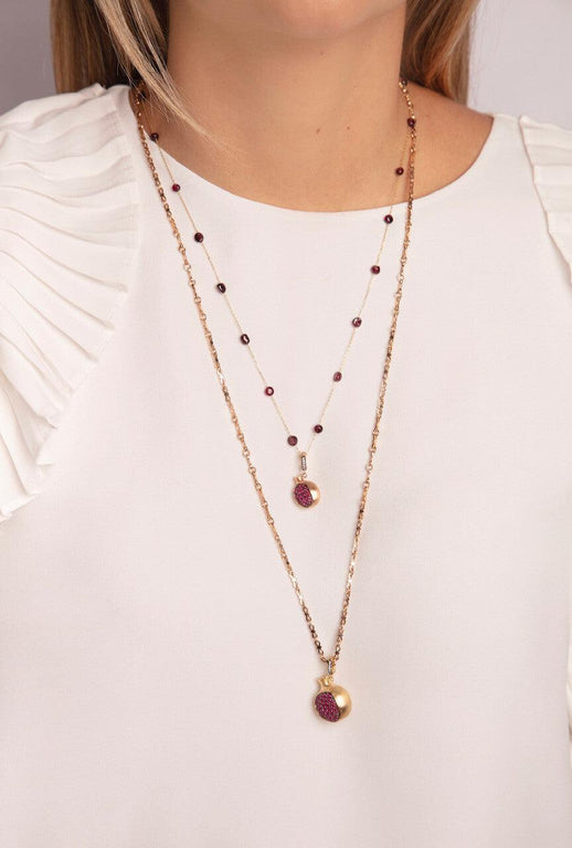 Large Pomegranate Pendant