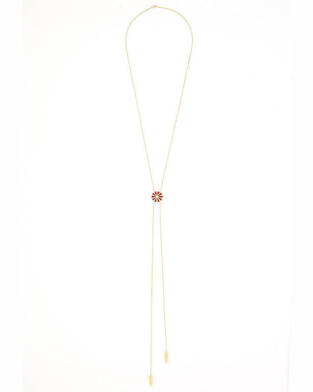 Mila Sun Cravate, Red Enamel