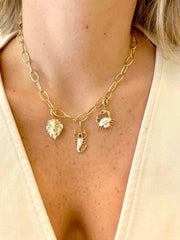 Leo Pendant - Yellow Gold