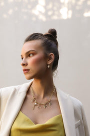 Aquaries Pendant - Yellow Gold