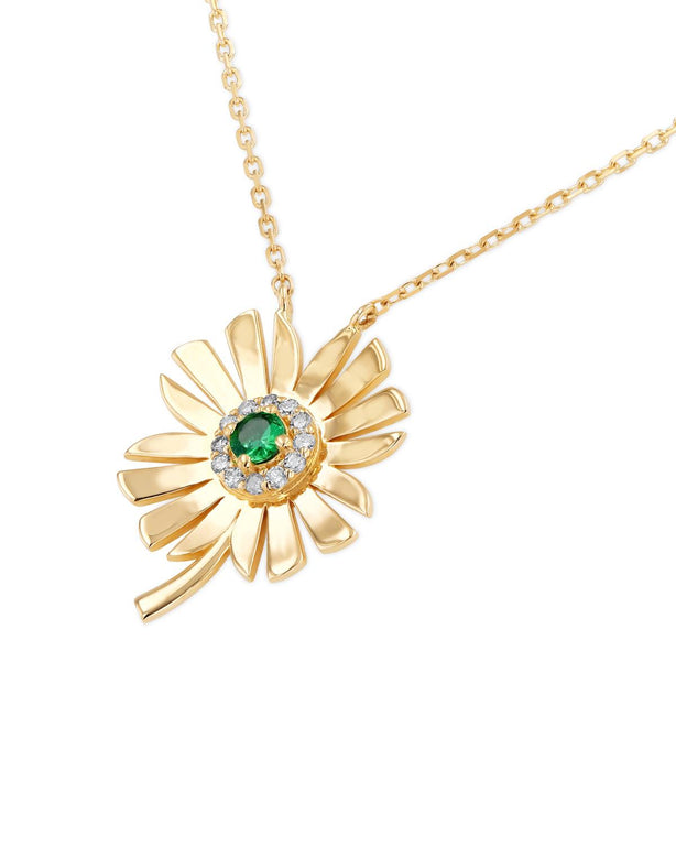 Gold Clover Necklace