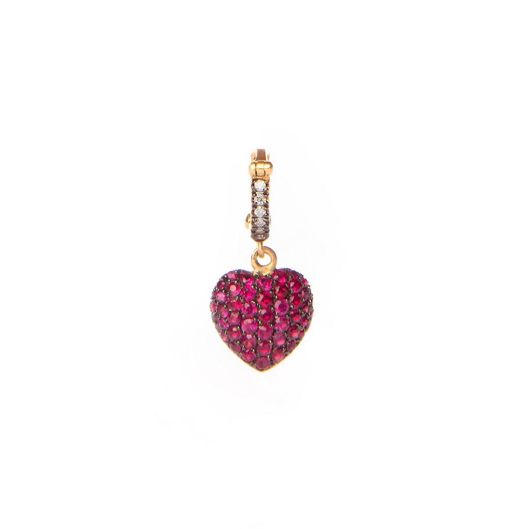 Ruby Heart Pendant